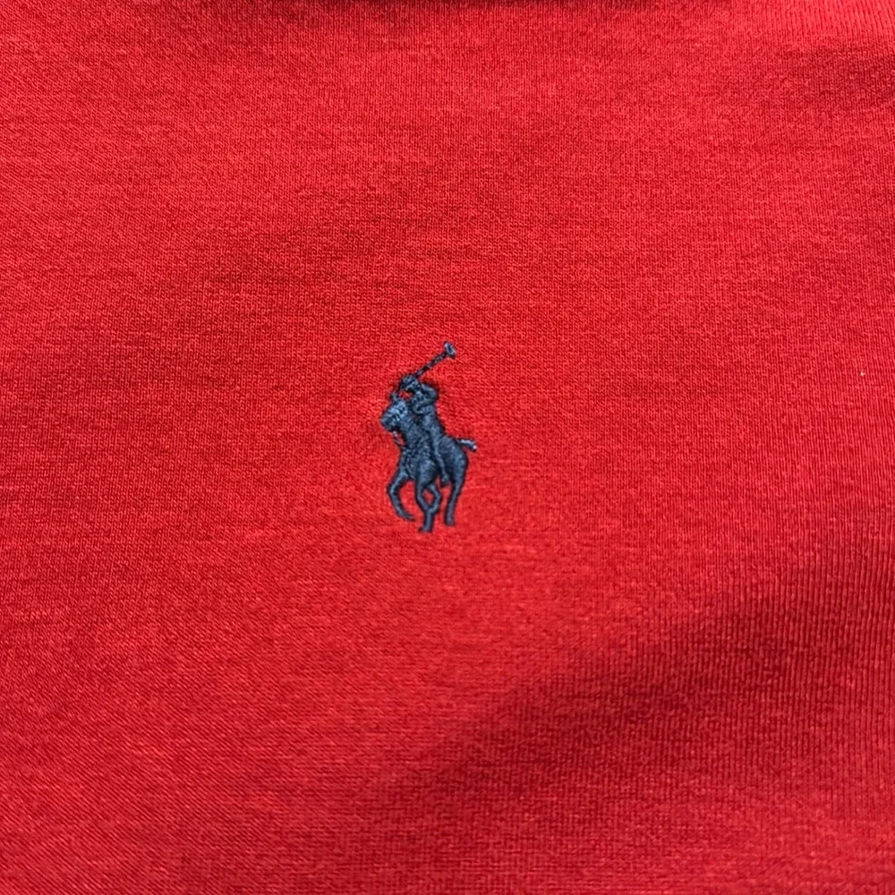 Polo Ralph Lauren 1/4 Zip Pony Mock‎ neck Sweater Soft Touch Pullover Shirt XL